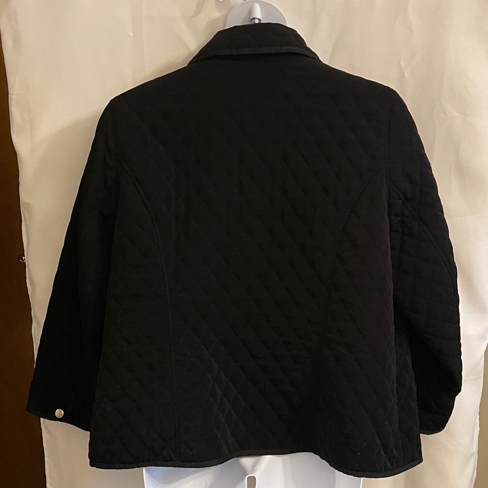 Lane Bryant Black Quilted Utility Jacket 18/20 2X - Picture 3 of 7